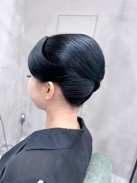 if 和装ヘアセット