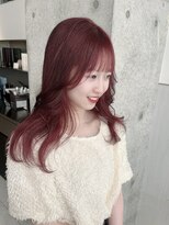 スウィープ(sweep)&nbsp;ワインレッドカラー/ダブルカラー/ケアブリーチ