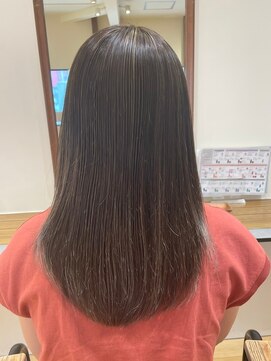 クラップス 横須賀中央店(CLAPS) ミルクティーベージュダブルカラーケアブリーチハイライトカラー