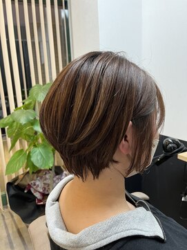 テーラヘアー 成田店(TELA HAIR) 耳掛けショートボブ