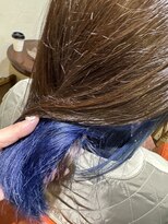 タントラ(tantra) インナーカラー×ブルー