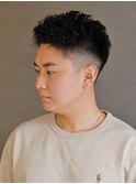 ワイルドパーマ×アップバングベリーショート