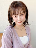 ウシワカマル ミライ(USHIWAKAMARU MIRAI)&nbsp;切りっぱなしボブ/外ハネボブ