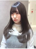 ◎20代30代40代ナチュラルワンカールレイヤースタイル/アッシュ