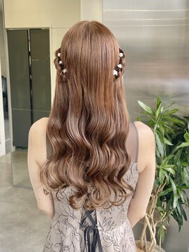 ゴウトゥデイシェアサロン 町田店(GO TODAY SHAiRE SALON) お呼ばれハーフツインアレンジ♪