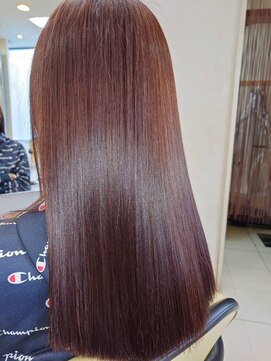 ヘアープレイスクリアライン 栄町店(hair place CLEAR LINE) 【メテオカラー】髪質改善/トステア/シルク架橋/メテオ
