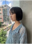 ミニママストレートボブ