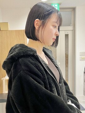 ノエル(NoeL) 横顔かわいいボブスタイル【田中郁矢】