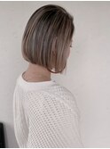 白髪ぼかしハイライト×ナチュラルブラウン20代30代40代50代