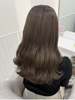 リルミー ミュエナ 大須 矢場町(Lilme myuena)&nbsp;ブリーチなしダブル　オリーブベージュ　ブリーチなし