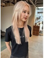 エルム 原宿 表参道(yelm)&nbsp;ホワイトベージュ/顔まわりレイヤー