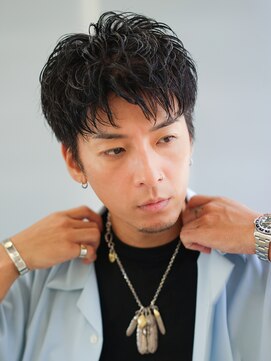 アクロス 原宿(AKROS) アップバングパーマ