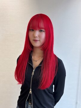 ジプソ(Gypso Hair salon) (そうや) 原色レッド