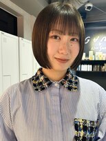 シェノン 心斎橋(CHAINON)&nbsp;ボブ/ミニボブ/切りっぱなしボブ/ワンレン/オリーブ