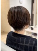 30代40代50代 デジタルパーマ×ふんわりショート