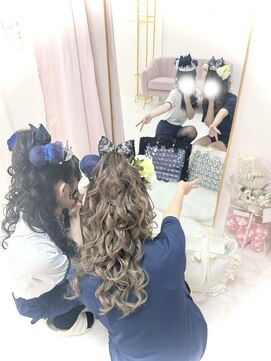 ルート(Ru-t) 盛り髪推し活ヘア