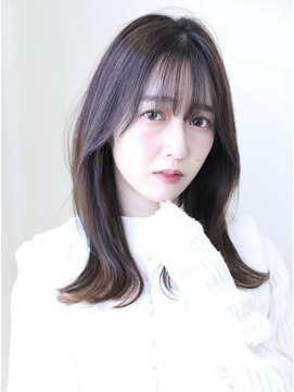 ブレンドバイハピネス(Blend by happiness) 髪質改善トリートメントストレートロングレイヤー20代30代40代