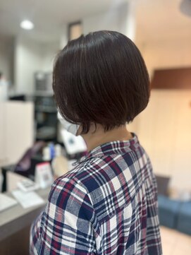 ホワイトストーン WHITE STONE グランマッシュ透け感グレージュライン