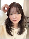 シースルーぱっつん／ハイレイヤー [渋谷 渋谷駅 渋谷区]