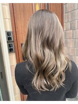 グランアージュルポ 北千住(grandage repos) ゆる巻きカーキグレージュ