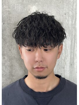 ドアベルヘアリビング(Door Bell hair Living) 波巻きパーマ