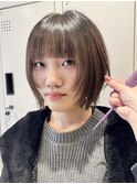ミニボブ/パツっとボブ/イメチェン/美髪/自由が丘