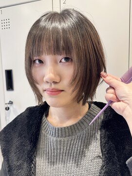 エニ 自由が丘(ENi) ミニボブ/パツっとボブ/イメチェン/美髪/自由が丘