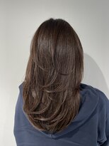 ムード(MOOD,)&nbsp;イメチェン/ピンクベージュ/アンブレラカラー/前髪/銀座駅