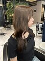 アグ ヘアー シルク 豊田市駅前店(Agu hair sylk)&nbsp;透明感と艶感たっぷりのオリーブベージュ×レイヤーカット！