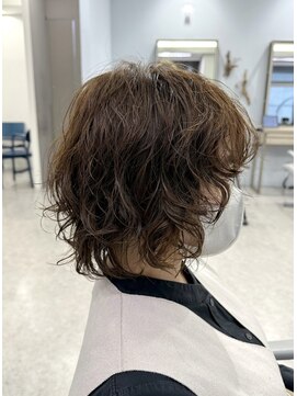 アルテヘアー(arte HAIR) 【arte HAIR】ウルフボブ/パーマ/ふんわりパーマ