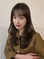 ノイ 銀座(noi)&nbsp;顔周りレイヤーカットべージュカラーくびれレイヤーカット