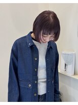 グラッド(glad)&nbsp;チェリーブラウン×コンパクトボブ 