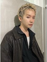 シキ 渋谷(siki) メンズショート/スパイキーショート/ブロンドヘア/渋谷/原宿
