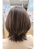 レイヤーボブスタイル