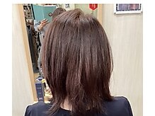 ヘアスペースシャインの雰囲気(ノンジアミンカラー後です。)