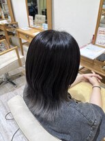 ルシードスタイル リム(LUCIDO STYLE Rim) ブラック×シルバー