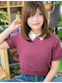*+bliss大宮+*…斜めバングの☆しっとりフェミニンストレートa
