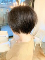 ショートオンリーサロントス(short only salon TOSS)&nbsp;マロンベージュ丸ボブミセスショート