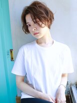 バース(BIRTH)&nbsp;天神【BIRTH】毛先パーマでイメチェン・フォギーベージュ