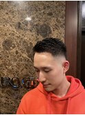 流行りのフェード+ここしかない形状記憶パーマ