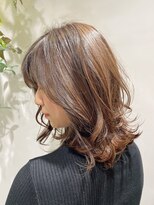 ハナワ エビス トウキョウ ヘアーサロン(HanaWa ebisu tokyo hair salon)&nbsp;伸ばしたい方のレイヤーミディアム