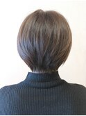 【morio鶴瀬】20代30代40代グレージュカラー大人可愛いショート