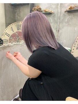 テイラー(Taylor) 【Taylor 大宮】ペールラベンダー×艶感ミディアム