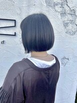 ヘアー ホスピタル ソアン(hair hospital soan)&nbsp;ミニボブ×オリーブカラー