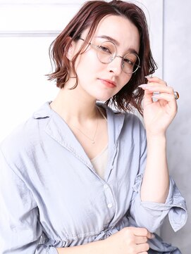 クラッチ トリートメント アンド ヘッドスパ 江坂(CLUTCH) 大人可愛い小顔美髪ツヤ感大人ガーリーミルクティーピンクA2
