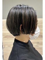 ナインヘアーアンドメイク(NINE hair&make)&nbsp;ぱっつんショート