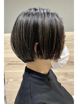 ナインヘアーアンドメイク(NINE hair&make) ぱっつんショート