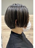 ぱっつんショート