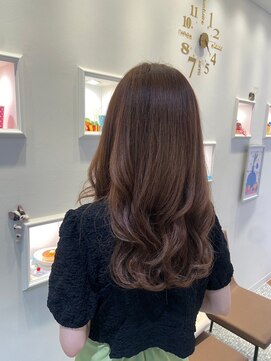 アノ たまプラーザ(ano) うる艶巻き髪ロング