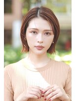 ザ オーダー(THE ORDER)&nbsp;艶髪タッセルボブオレンジ暖色ダブルカラー